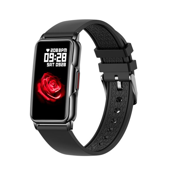 Pametna narukvica Moye Kronos Fit Buddy, crna - Slika 6