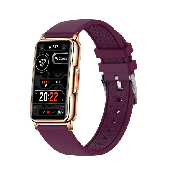 Pametna narukvica Moye Kronos Fit Buddy, ljubičasta - Slika 7