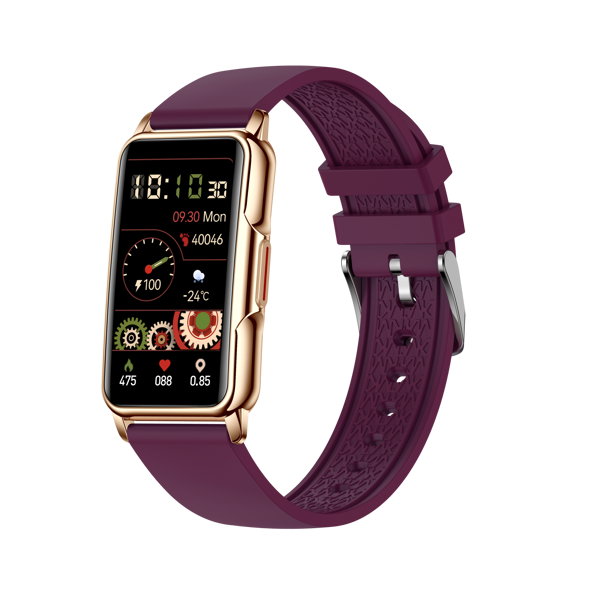 Pametna narukvica Moye Kronos Fit Buddy, ljubičasta - Slika 11