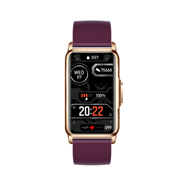 Pametna narukvica Moye Kronos Fit Buddy, ljubičasta - Slika 1