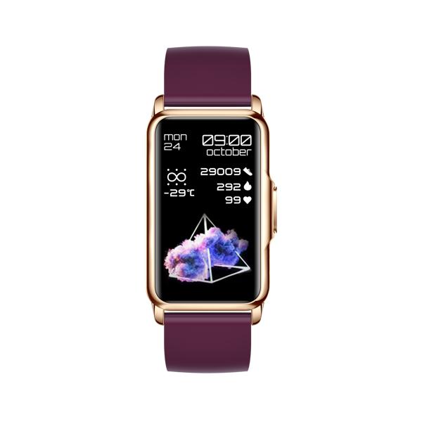 Pametna narukvica Moye Kronos Fit Buddy, ljubičasta - Slika 5