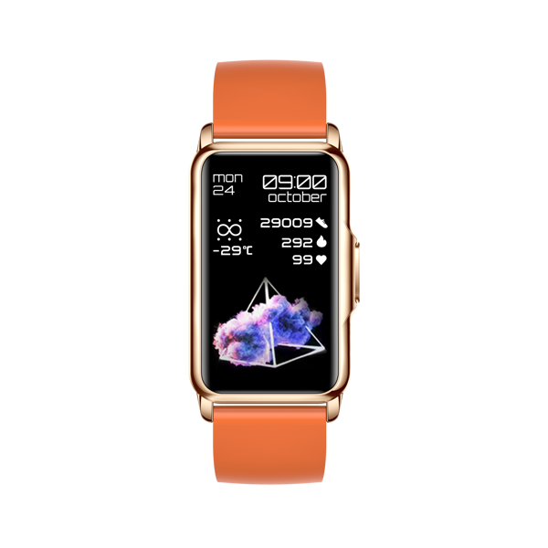 Pametna narukvica Moye Kronos Fit Buddy, narančasta - Slika 4