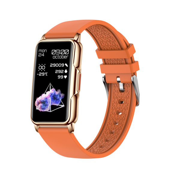 Pametna narukvica Moye Kronos Fit Buddy, narančasta - Slika 10