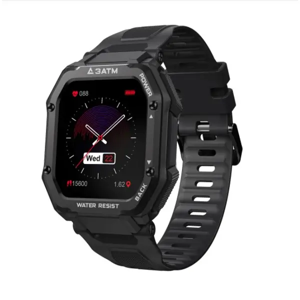 Pametni sat Moye Kairos, 43mm, Black - Slika 3