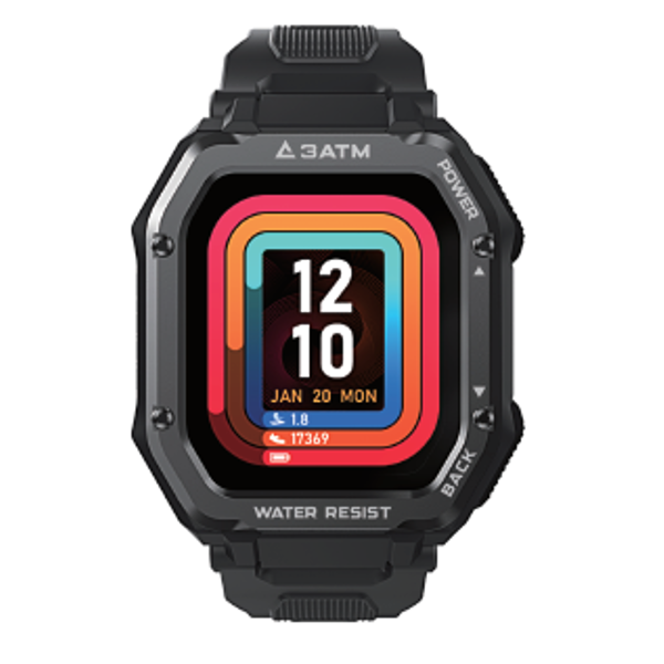 Pametni sat Moye Kairos, 43mm, Black - Slika 1