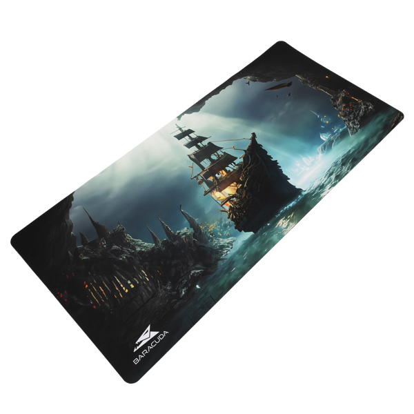 Podloga za miš Baracuda BGMP-02 Ghostship, gaming, 750x350mm - Slika 2