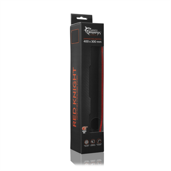 Podloga za miš White Shark GMP-2102 Red Knight, gaming, 400x300mm, crno-crvena - Slika 3