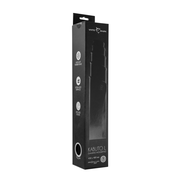 Podloga za miš White Shark Premium Line ESL-MP3 Kabuto, gaming, large, 450x400mm, crna - Slika 12