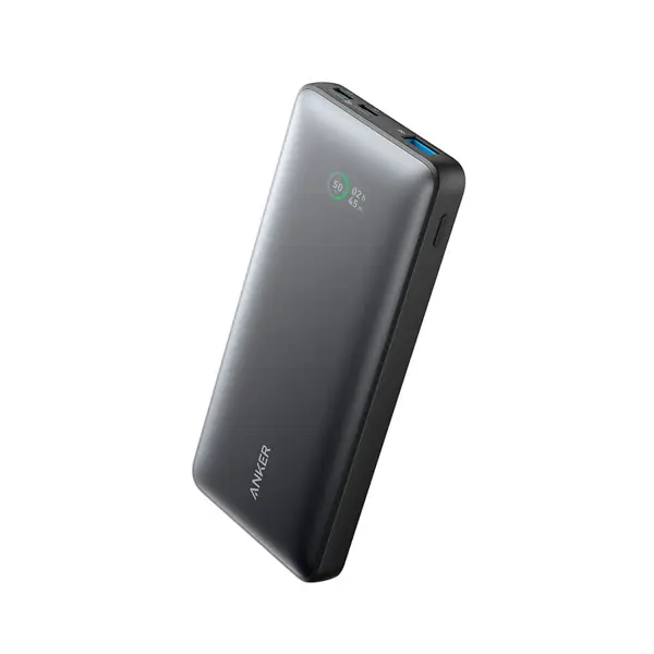 Power Bank Anker 533 (PowerCore 25W), 10000mAh, 25W, USB-A, 2×USB-C, crni - Slika 1