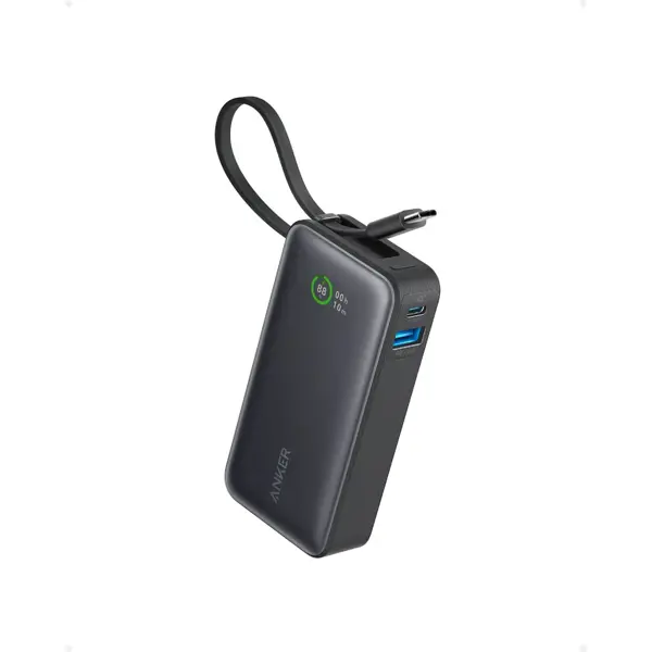 Power Bank Anker 545 Nano, 10000mAh, 30W, 2×USB-A, USB-C, crni - Slika 1