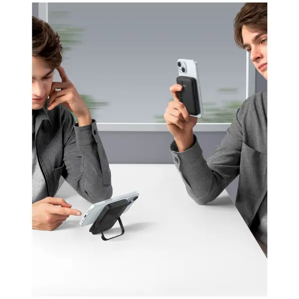 Power Bank Anker MagGo 322, 5000mAh, bežično magnetsko punjenje, USB-C, crni - Slika 2