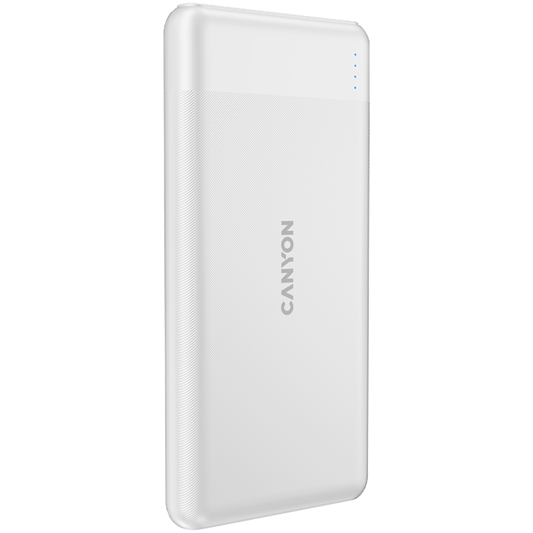 Power Bank Canyon PB-109, 10000mAh, 18W, Lightning, 2xUSB-C, bijeli - Slika 2