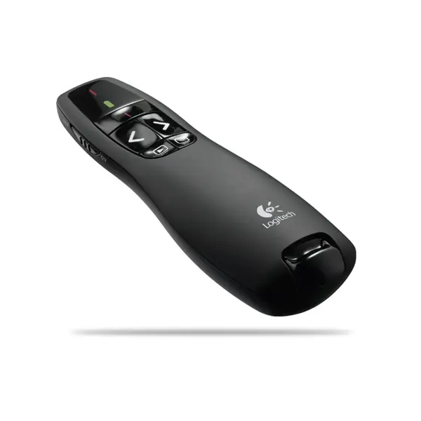 Prezenter Logitech R400, bežični, laserski, crni - Slika 1
