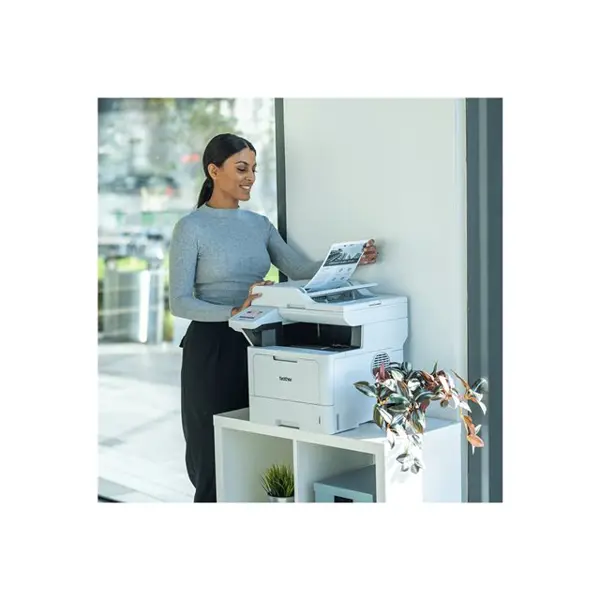 Printer Brother DCP-L5510DW, crno-bijeli ispis, kopirka, skener, duplex, LAN, USB, WiFi, A4 - Slika 1