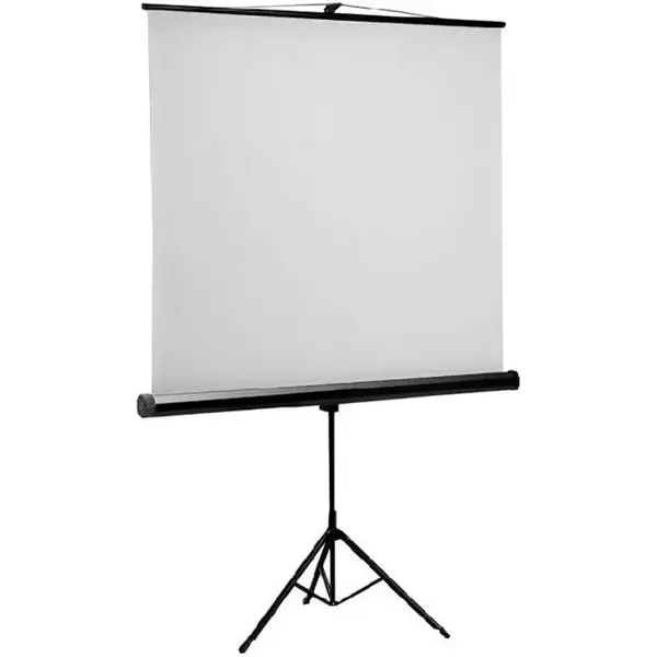 Projekcijsko platno E-View TS150, sa stalkom, 152×152cm - Slika 1