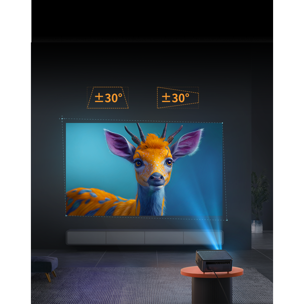 Projektor Yaber U6, 1920x1080px, LCD, crni - Slika 12