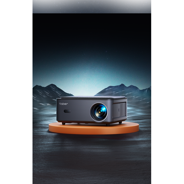 Projektor Yaber U6, 1920x1080px, LCD, crni - Slika 7