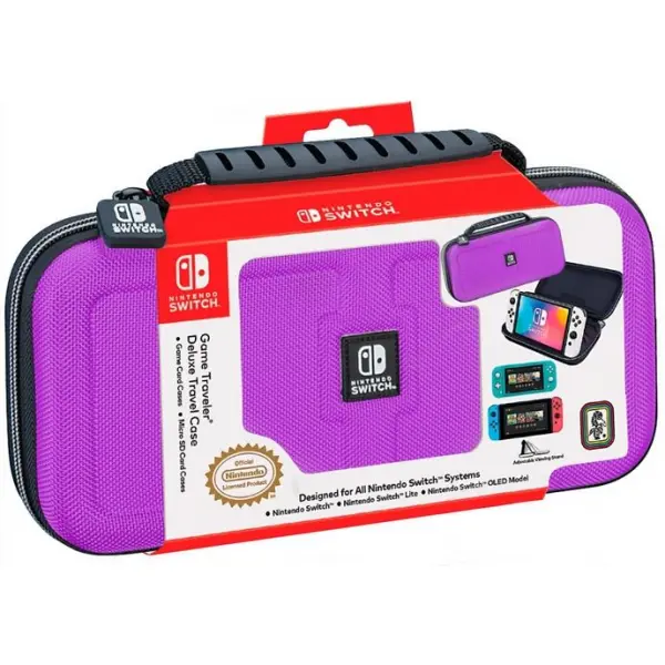 Putna torbica Bigben Deluxe Purple, za Nintendo Switch - Slika 2