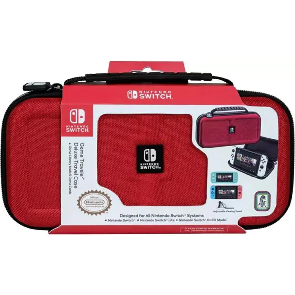 Putna torbica Bigben Deluxe Travel Case Red, za Nintendo Switch - Slika 1