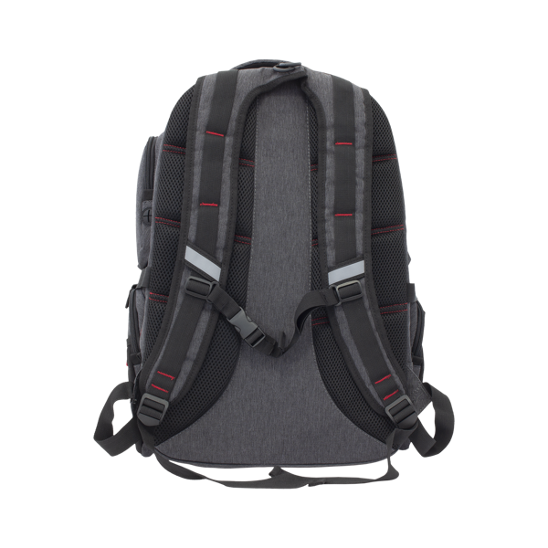 Ruksak za prijenosno računalo White Shark GBP-008 Night Rider, do 16", sivi - Slika 3