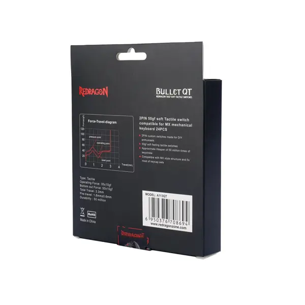 Set prekidača Redragon Bullet-QT A113, 24 komada - Slika 6