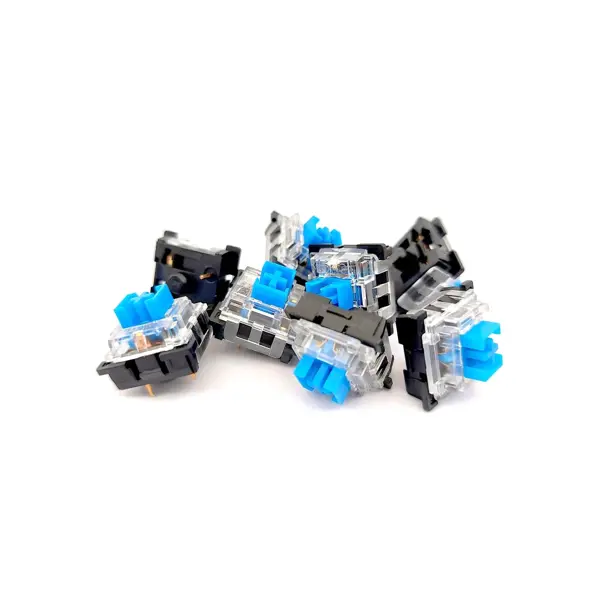 Set prekidača Redragon, low profile plavi prekidači, 8 komada - Slika 1