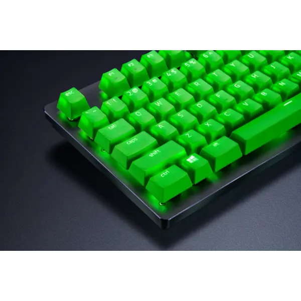 Set tipki Razer PBT Upgrade Set, zelene, RC21-01490400-R3M1 - Slika 3