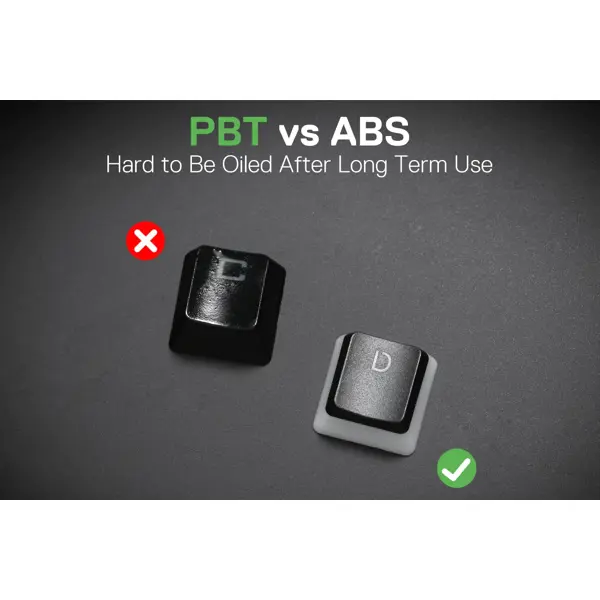 Set tipki Redragon Pudding Keycaps A130 Scarab, PBT, crne - Slika 4