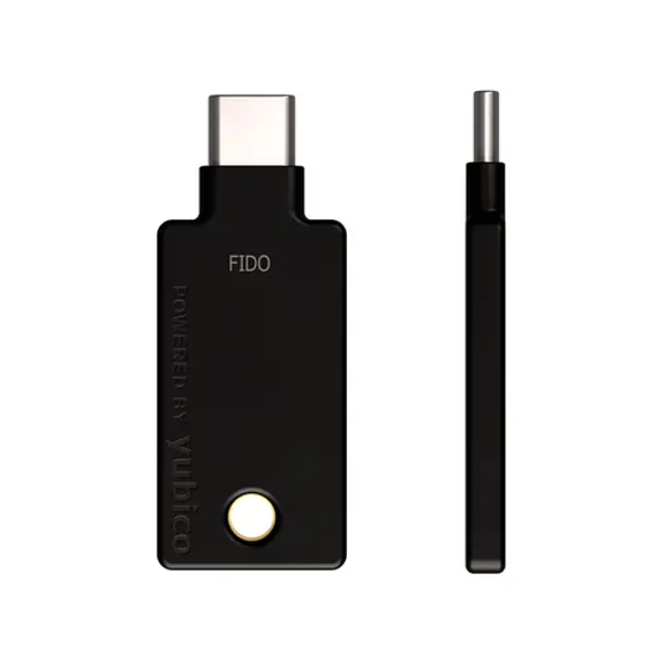 Sigurnosni ključ Yubico Security Key C NFC, FIDO2 U2F, USB-C, crni - Slika 2