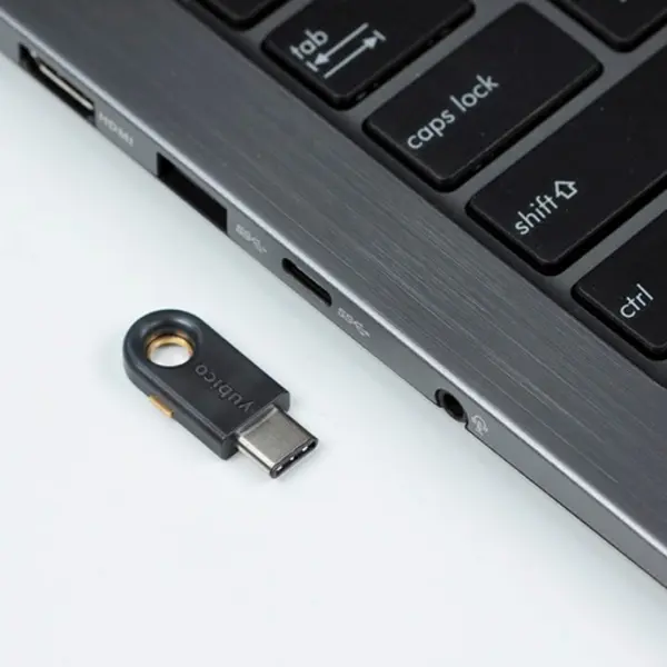 Sigurnosni ključ Yubico YubiKey 5C, USB-C, crni - Slika 4