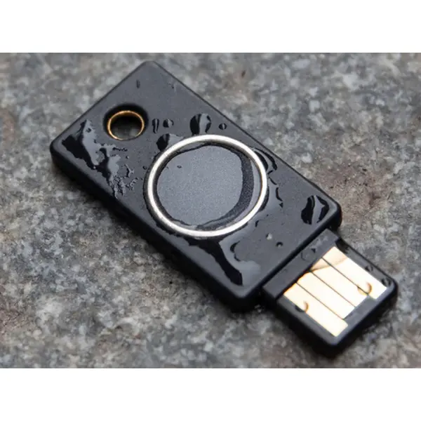 Sigurnosni ključ Yubico YubiKey Bio, FIDO Edition, USB-A, crni - Slika 3