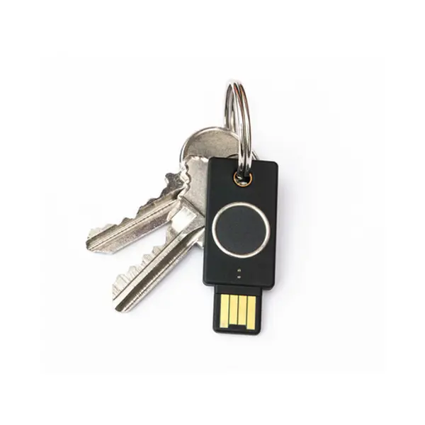 Sigurnosni ključ Yubico YubiKey Bio, FIDO Edition, USB-A, crni - Slika 1