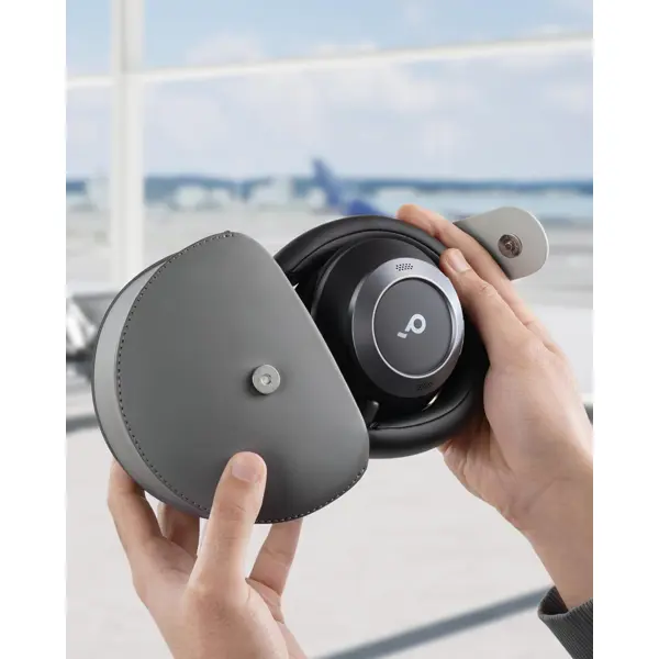 Slušalice Anker Soundcore Space One Pro, bežične, bluetooth, mikrofon, on-ear, bijele - Slika 6