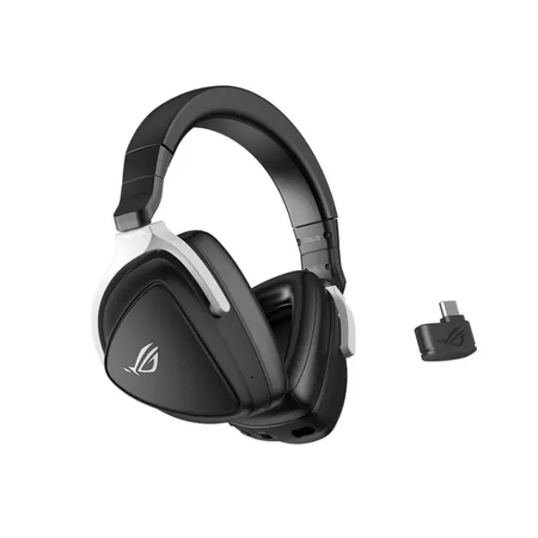Slušalice Asus ROG Delta S Wireless, bežične, gaming, mikrofon, over-ear, PC, PS4, PS5, Xbox, Switch, Black - Slika 1