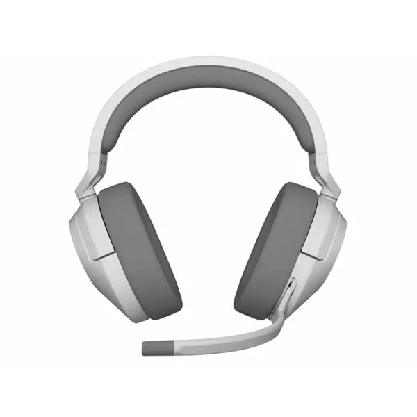 Slušalice Corsair HS55 Wireless, bežične, bluetooth, gaming, 7.1, mikrofon, over-ear, PC, PS4, PS5, bijele - Slika 9