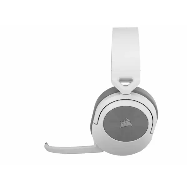 Slušalice Corsair HS55 Wireless, bežične, bluetooth, gaming, 7.1, mikrofon, over-ear, PC, PS4, PS5, bijele - Slika 11