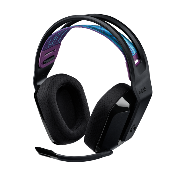 Slušalice Logitech G535, bežične, bluetooth, gaming, mikrofon, over-ear, PC, PS4, PS5, crne - Slika 1