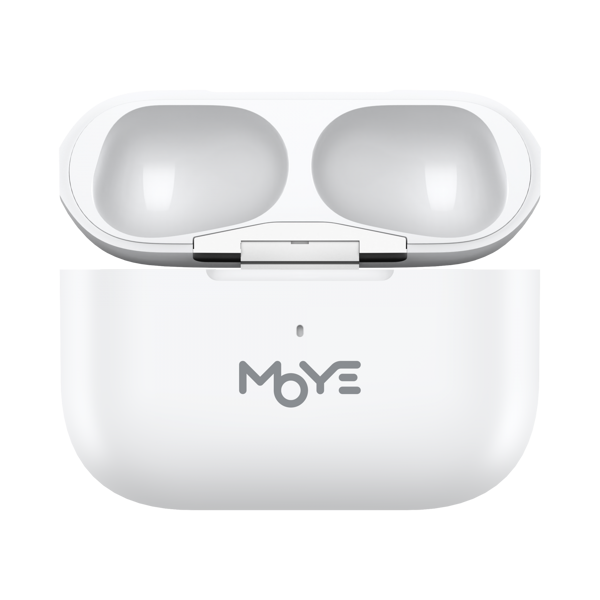 Slušalice Moye Aurras 3, bežične, bluetooth, mikrofon, in-ear, bijele - Slika 2