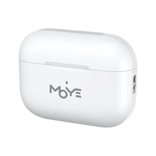 Slušalice Moye Aurras 3, bežične, bluetooth, mikrofon, in-ear, bijele - Slika 5