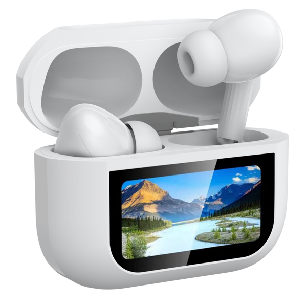 Slušalice Moye Aurras 3 Vision, bežične, bluetooth, eliminacija buke, mikrofon, in-ear, bijela - Slika 1