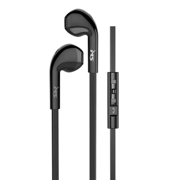 Slušalice MS Eos C100, žičane, mikrofon, in-ear, crne - Slika 1