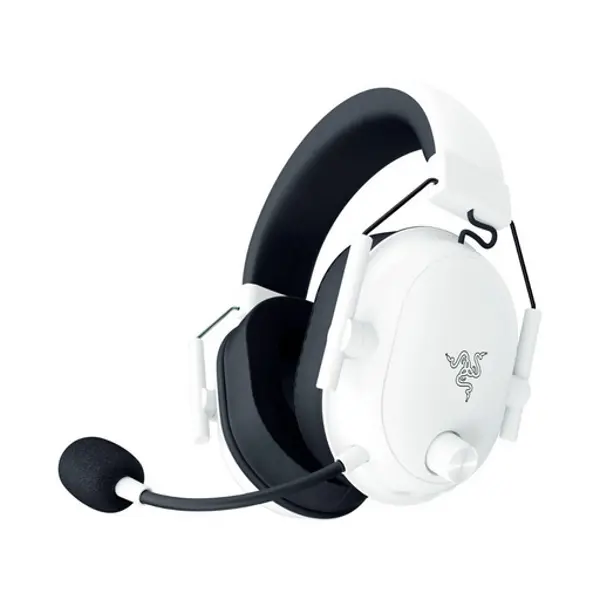 Slušalice Razer BlackShark V2 HyperSpeed, bežične, bluetooth, gaming, mikrofon, over-ear, PC, bijele, RZ04-04960200-R3M1 - Slika 1