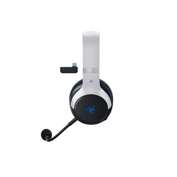 Slušalice Razer Kaira Pro Hyperspeed, bežične, 2.4GHz/Bluetooth, gaming, mikrofon, over-ear, PC, PS5, smartphone, bijele, RZ04-04030200-R3G1 - Slika 1