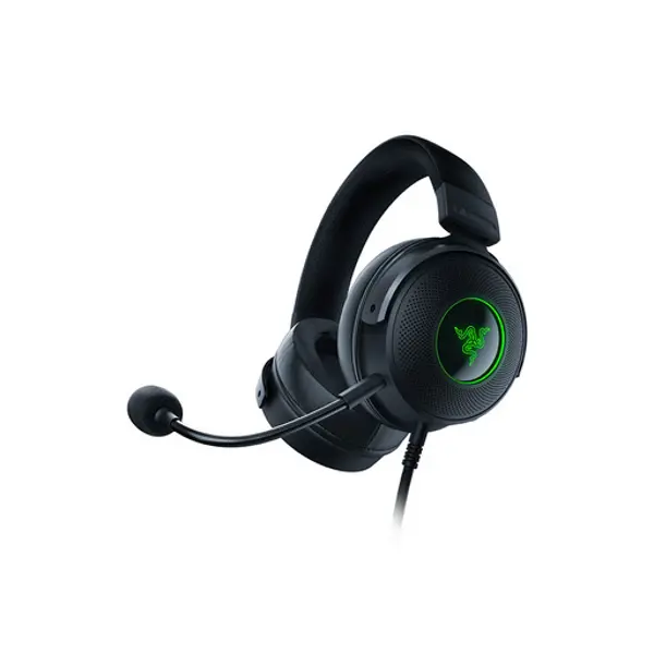 Slušalice Razer Kraken V3, žičane, gaming, 7.1, mikrofon, over-ear, RGB, PC, PS4, crne, RZ04-03770200-R3M1 - Slika 1