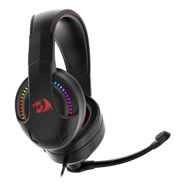 Slušalice Redragon Cronus H211-RGB, žičane, gaming, 7.1, mikrofon, over-ear, RGB, PC, Xbox, crne - Slika 9
