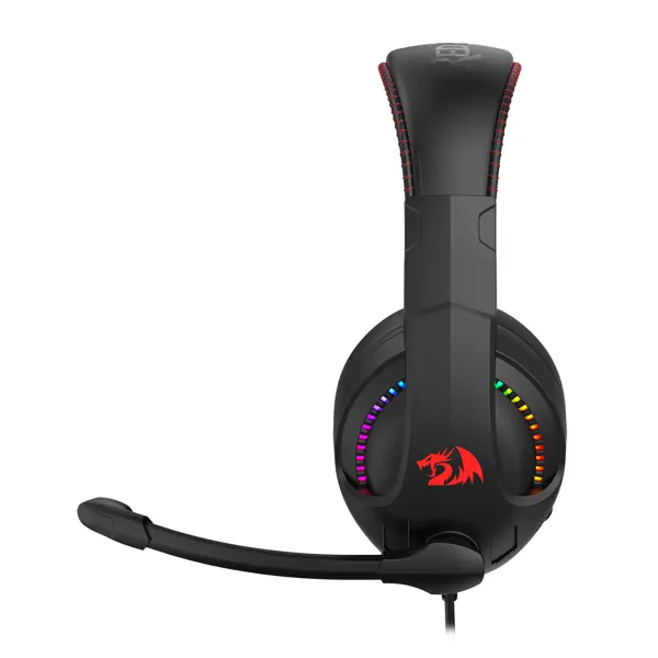 Slušalice Redragon Cronus H211-RGB, žičane, gaming, 7.1, mikrofon, over-ear, RGB, PC, Xbox, crne - Slika 3