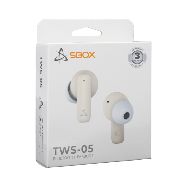 Slušalice SBOX EB-TWS05, bežične, bluetooth, mikrofon, in-ear, bež - Slika 7