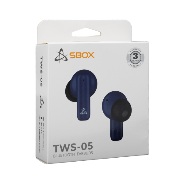 Slušalice SBOX EB-TWS05, bežične, bluetooth, mikrofon, in-ear, plave - Slika 7