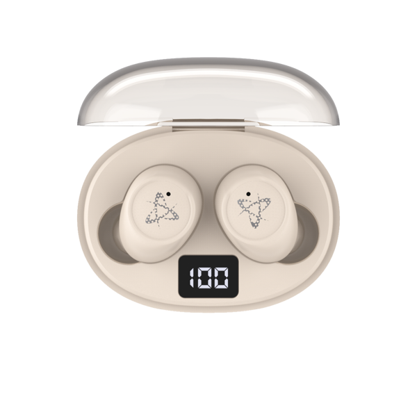 Slušalice SBOX EB-TWS115, bežične, bluetooth, mikrofon, in-ear, bež - Slika 4