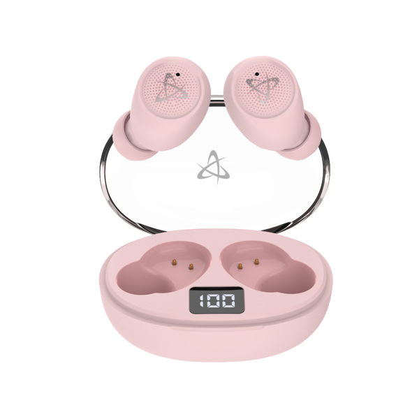Slušalice SBOX EB-TWS115, bežične, bluetooth, mikrofon, in-ear, roza - Slika 1